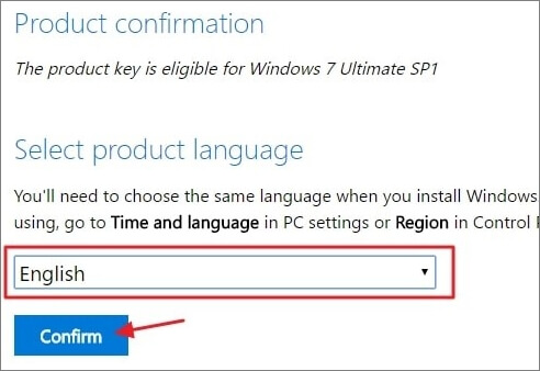 Auf Bestätigen klicken