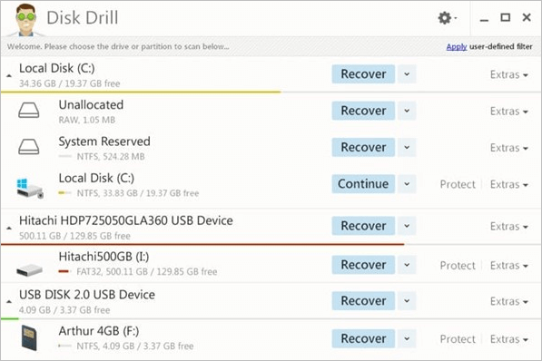 Disk Drill iPhone-Datenwiederherstellung