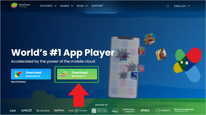 Bluestacks herunterladen und installieren