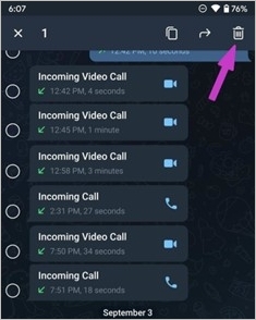 das Benutzerkonto löschen