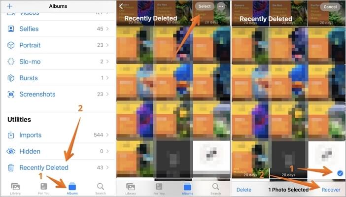 Kürzlich gelöschte Dateien auf dem iPhone wiederherstellen