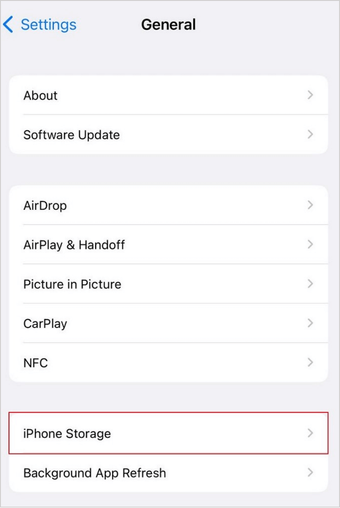 Zugriff auf den iPhone-Speicher