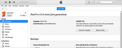 Stellen Sie Ihre Daten wieder her
