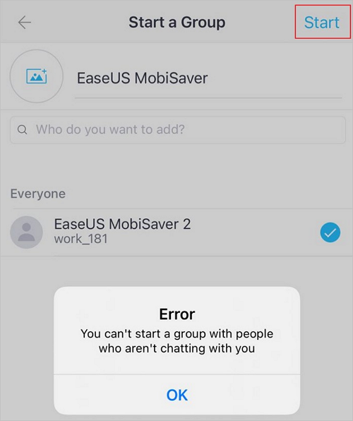 Starten Sie eine Gruppe auf Kik-Schritt 3