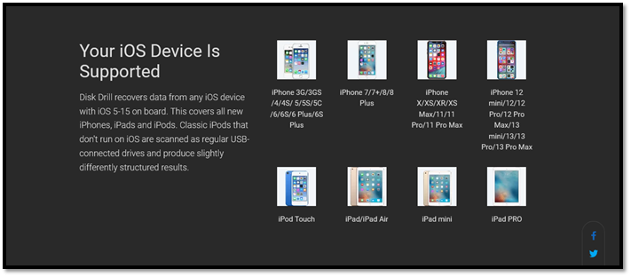 Unterstützte iPhone-Geräte
