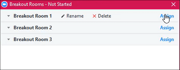 Pausenraum verwalten