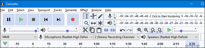 Audacity Audio in hoher Qualität aufnehmen