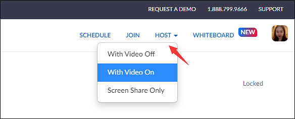 Ein Zoom-Meeting veranstalten