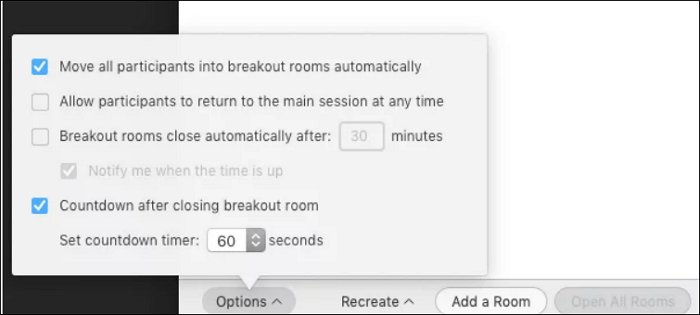 Zoom-Meeting verwalten