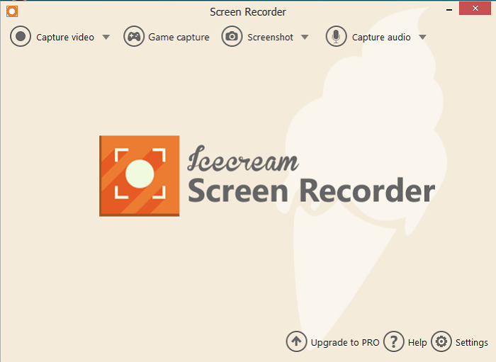 Icecream Screen Recorder zum Aufnehmen von Vimeo-Videos