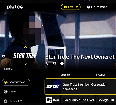 Pluto-TV-Aufzeichnung