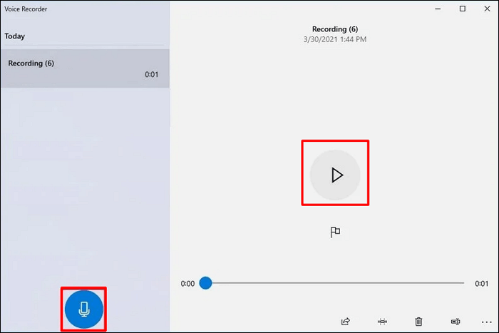 Nehmen Sie Computer-Audio unter Windows 10 mit Voice Recorder auf