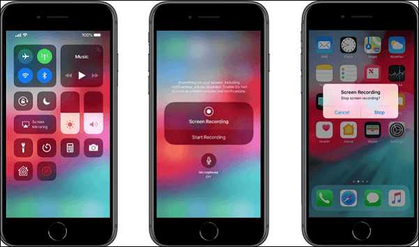 Gameplay auf dem iPhone aufnehmen