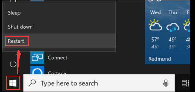 Computer neu starten