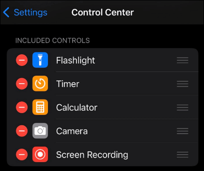 Aktivieren Sie die Bildschirmaufzeichnung auf dem iPhone 12