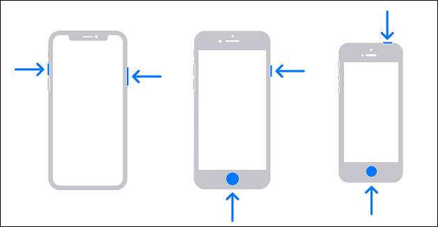 Machen Sie Screenshots auf dem iPhone