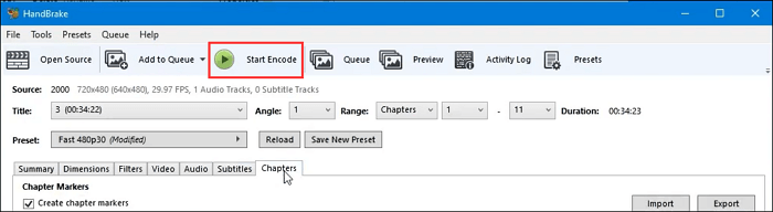 DVD-Aufnahme starten