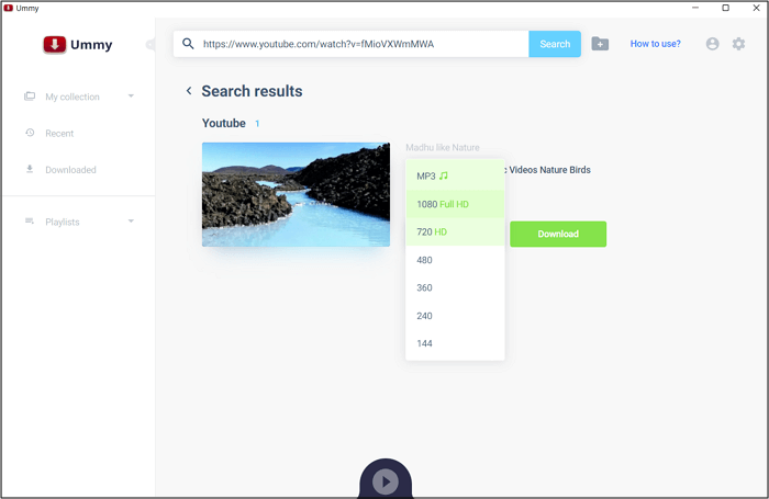 Ummy 1080P Video-Downloader