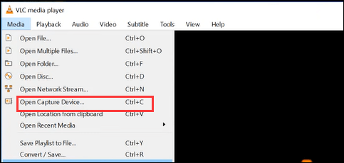 Richten Sie den VLC Media Player ein