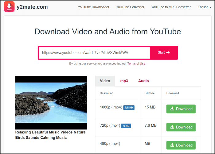 Y2Mate HD-Video-Downloader