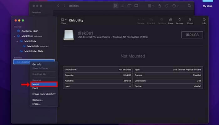 Auf Informationen aktualisieren klicken