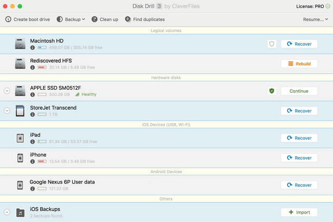 top 2 sd-kartenwiederherstellung mac - disk drill