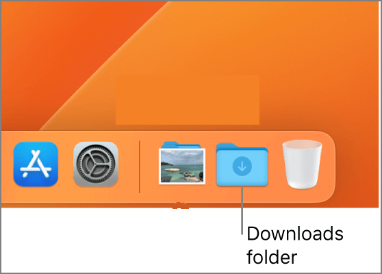 Downloads-Ordner auf dem Mac finden