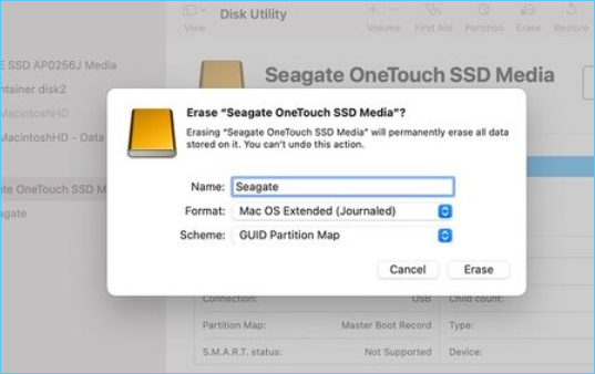 Mac OS Extended Journaled