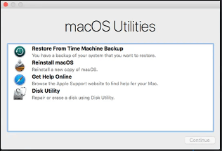 macOS-Dienstprogramme