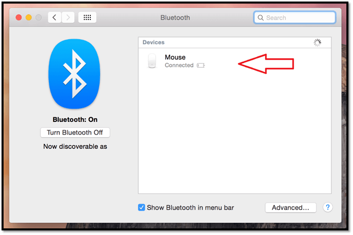 Maus-Kopplung auf dem Mac aufheben