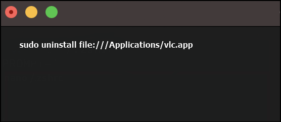 Deinstallationspfad