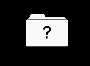 Booten Sie den Mac in ein blinkendes Fragezeichen