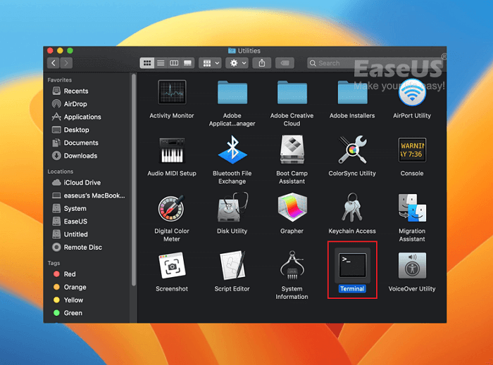 Gelöschte Dateien unter macOS Ventura vom Terminal aus wiederherstellen