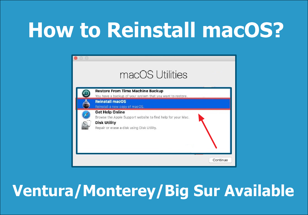 macOS neu installieren