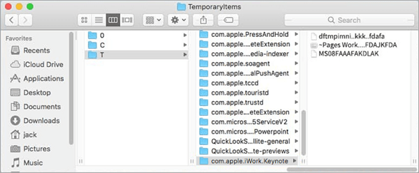 temporäres Verzeichnis