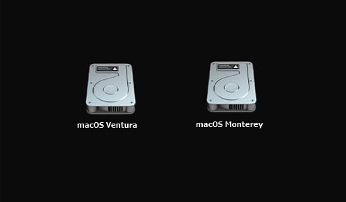 macOS Ventura und Monterey wechseln