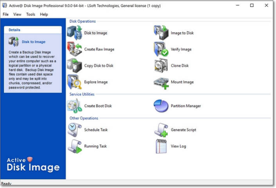 Active Disk Image