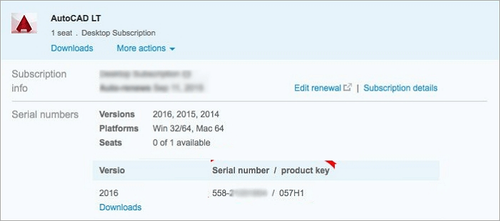 Autodesk Account Seriennummer