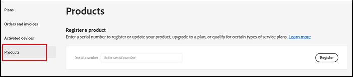 Auf Produkte klicken