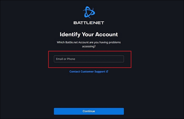 Battlenet-Konto identifizieren