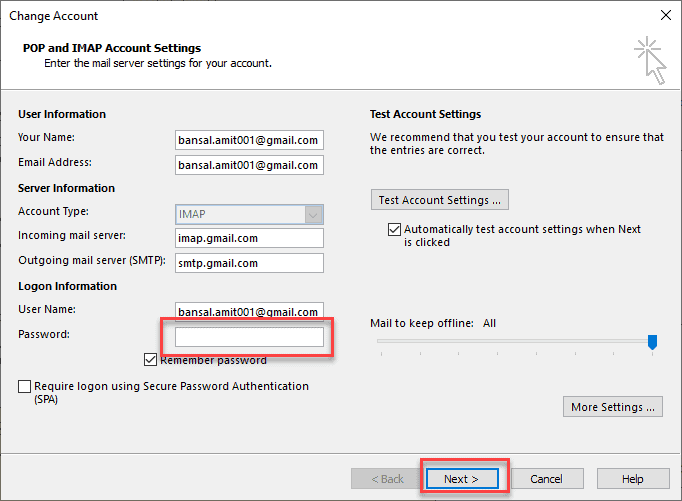 So sehen Sie gespeicherte Passwörter in Outlook 365/2016 - EaseUS