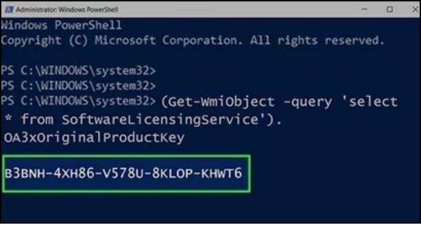 Windows-Produktschlüssel