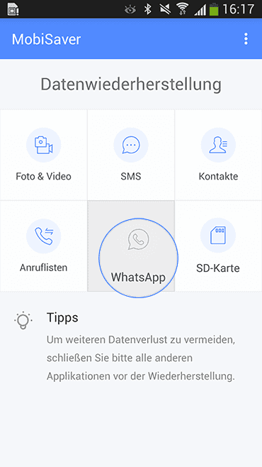 Kontakte whatsapp gelöschte Kontakte in