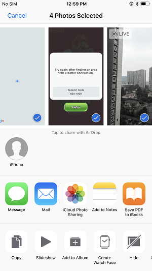 So übertragen Sie Fotos drahtlos vom iPhone auf den Mac
