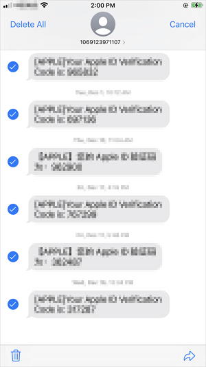 So kopieren Sie eine gesamte Textkonversation auf das iPhone