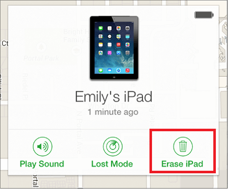 Löschen Sie das iPad über iCloud