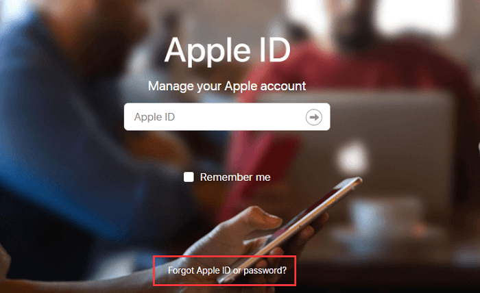 Vergessen Sie das Apple-ID-Passwort