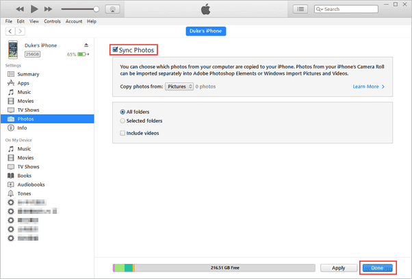 So übertragen Sie Bilder mit iTunes vom PC auf das iPad