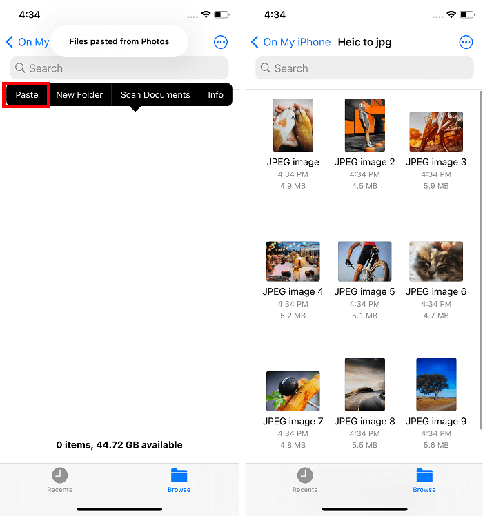 3 einfache Wege iPad Fotos in JPG umwandeln EaseUS