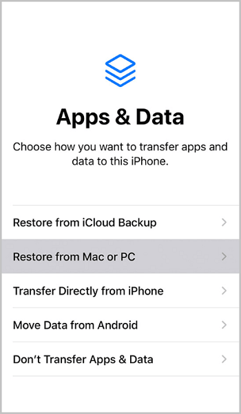 So übertragen Sie Daten von iPhone zu iPhone ohne iCloud - Verwenden Sie iTunes